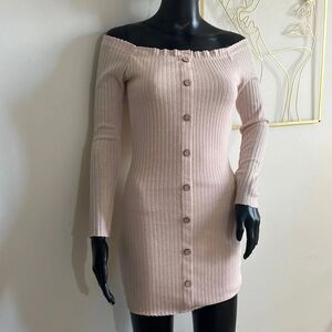 Material Girl Off Shoulder Dress